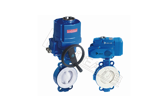 电动对夹衬氟蝶阀 LDBUAF