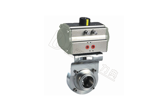 气动卫生级级卡箍蝶阀LDBUKP