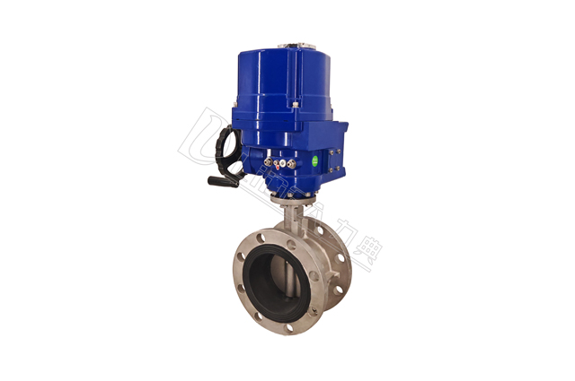 电动法兰式软密封蝶阀 LDBUC