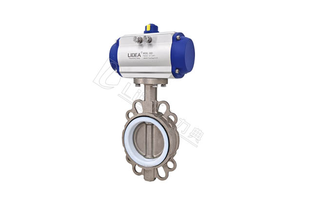 气动对夹衬氟蝶阀 LDBUBFP