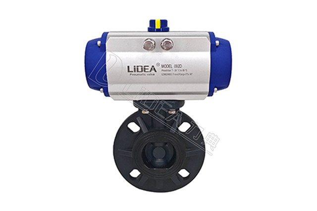 气动UPVC对夹蝶阀 LDBULP
